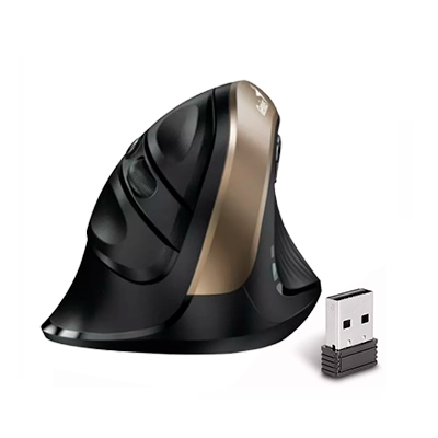 MOUSE VERTICAL INALAMBRICO GENIUS ERGO 8250S ORO