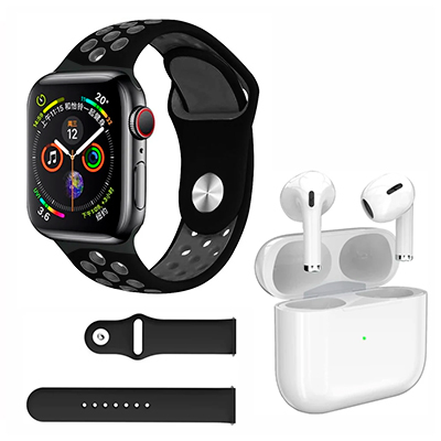 SMARTWATCH + AUDIFONOS INALAMBRICOS JALTECH I7 PRO MAX L