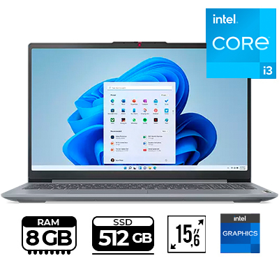 PORTATIL LENOVO IDEAPAD 3 15IRU8 I3