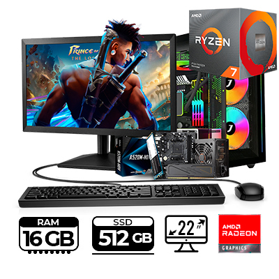 COMPUTADOR GAMER JANUS V900 TURBO RYZEN 7