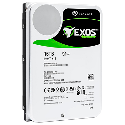 DISCO DURO 16TB SEAGATE EXOS X18 SATA PC