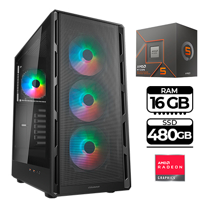 TORRE GAMER DYNAMICP-A86-20 FAST RYZEN 5