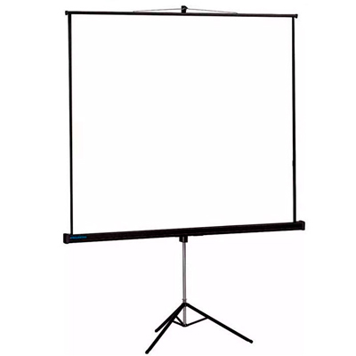 TELÓN CON TRIPODE KLIP EXTREME KPS-102B 1.72 X 1.30 MTS