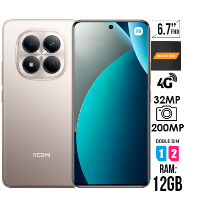 CELULAR XIAOMI REDMI NOTE 15 PRO TITANIUM 512GB