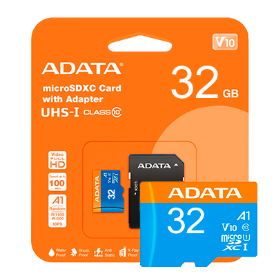 MICRO SD ADATA 32GB V10 UHS-I CLASS 10