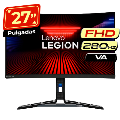MONITOR LENOVO LEGION R27FC-30 CURVO FHD HDMI - DISPLAY PORT 27