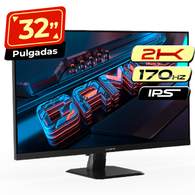 MONITOR GIGABYTE GS32Q 32 GAMING FHD HDMI - DISPLAY PORT