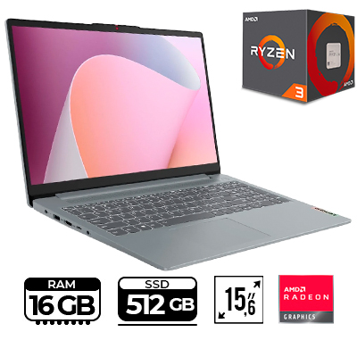 PORTATIL LENOVO IP SLIM 3 15AMN8 RYZEN 3 30
