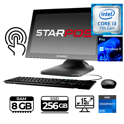COMPUTADOR TODO EN UNO STARPOS STAR-Z156W I3-7TH