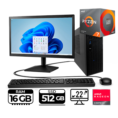 COMPUTADOR CLON COMPUMAX SFF RYZEN 7-5825U
