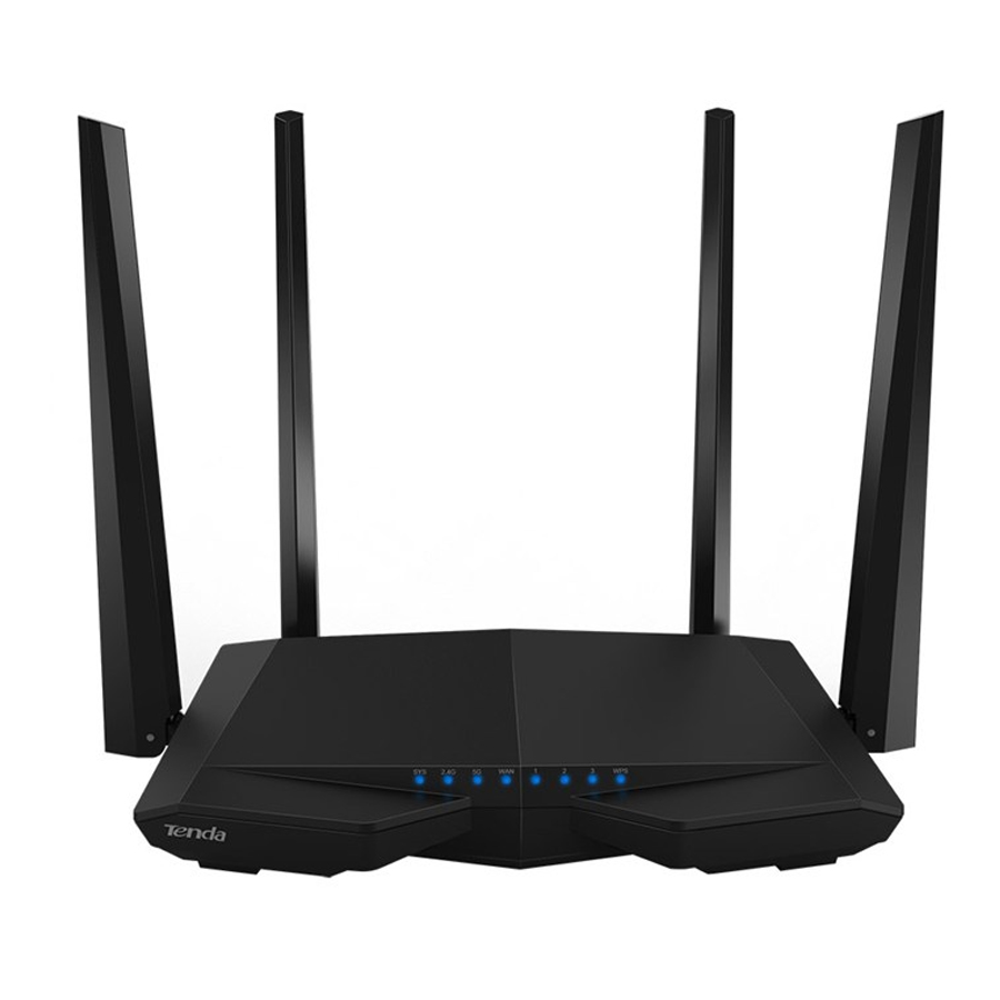 Router tenda ac6 doble banda 4 antenas